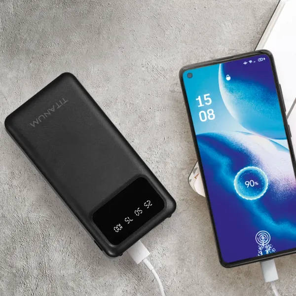 TITANUM OL22 Black 20000mAh Повербанк