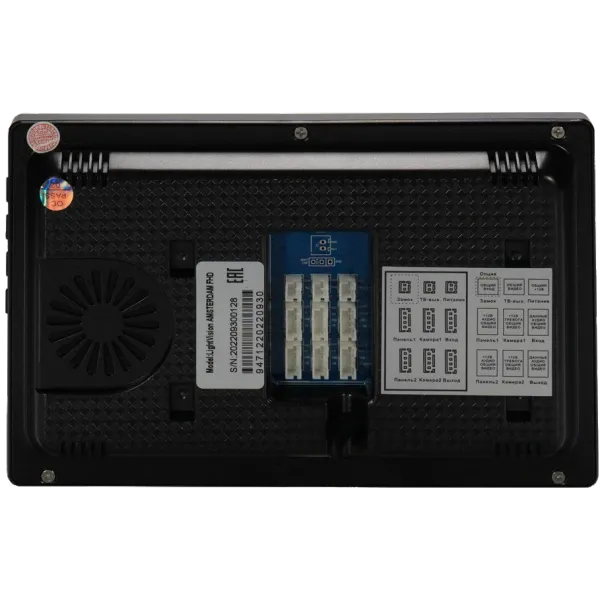 Light Vision AMSTERDAM FHD BLACK Відеодомофон