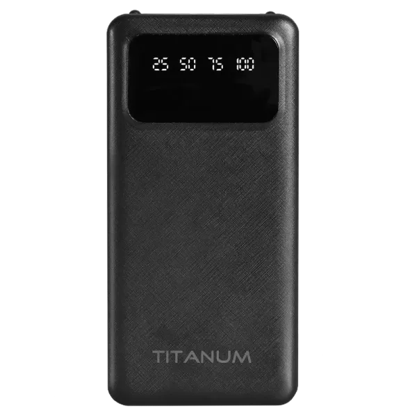 TITANUM OL03 Black 30000mAh Повербанк