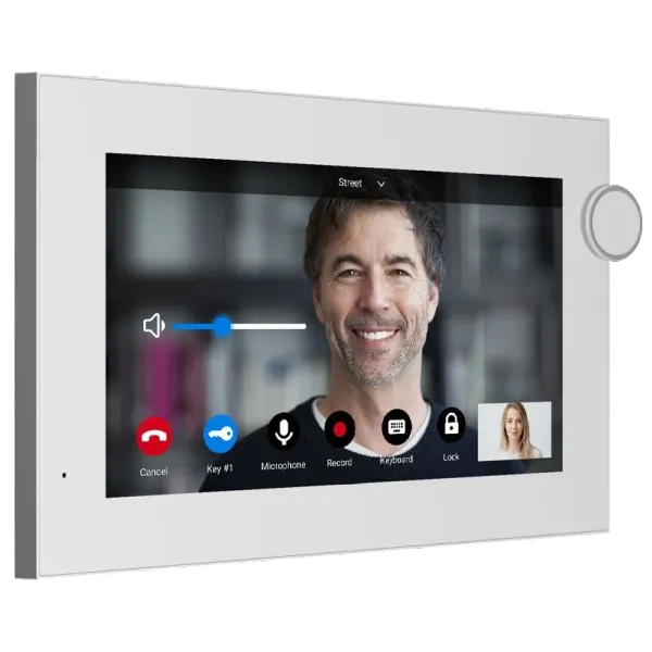 Bas-IP AZ-07LF white Android 7" Wi-Fi Відеодомофон