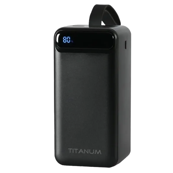 TITANUM 741S 22.5W Black 50000mAh Повербанк