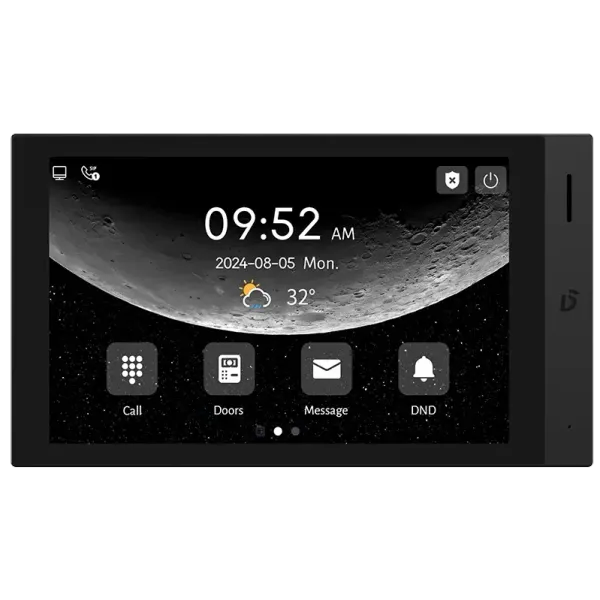Dnake H616 BLACK 8' Android 10 Відеодомофон