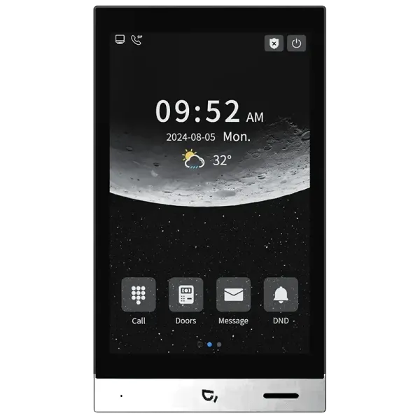 Dnake H616 White 8' Android 10 Відеодомофон