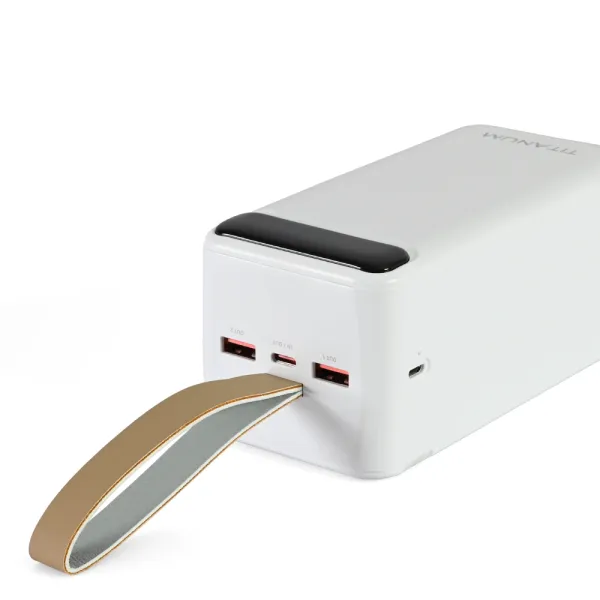 TITANUM 741S 22.5W White 50000mAh Повербанк