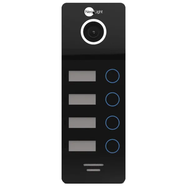 NeoLight MEGA/4 FHD black Виклична панель