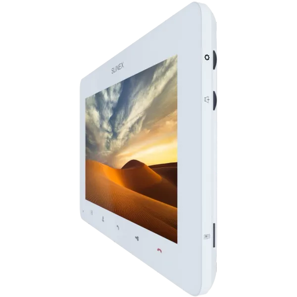SM-07MN (white) Відеодомофон 7" Slinex