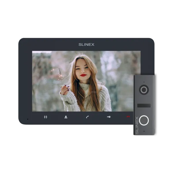 Slinex SM-07 Graphite + ML-17HD Graphite Комплект відеодомофона
