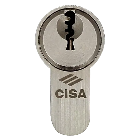 CISA C3000 80T (35*45T) Циліндр нікель матовий 3 ключі