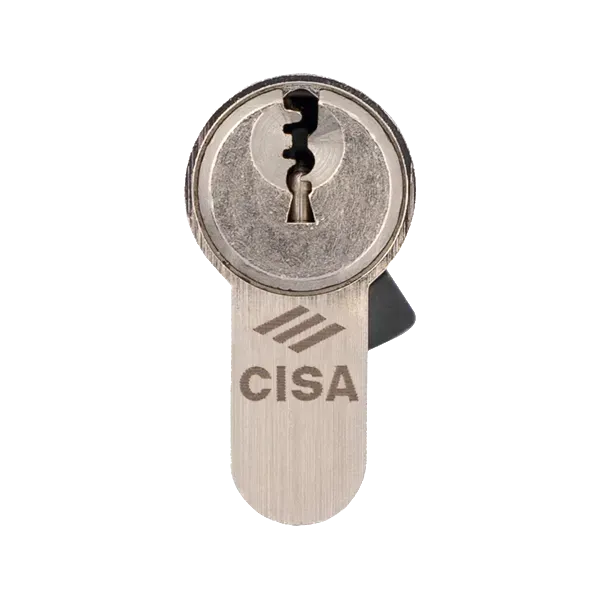 CISA C3000 70T (30*40T) Циліндр нікель матовий 3 ключі