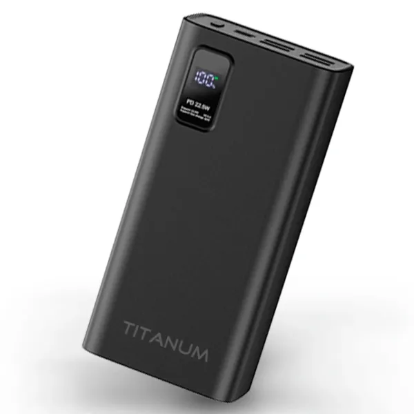 TITANUM 728S 30000mAh 22.5W Black Повербанк