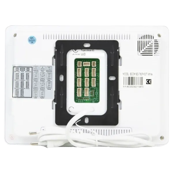 BCOM BD-760FHD/T White Відеодомофон