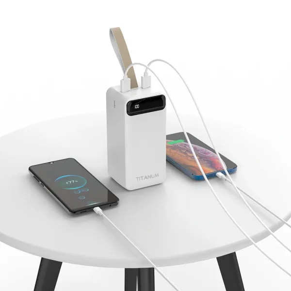 TITANUM 741 White 50000mAh Повербанк