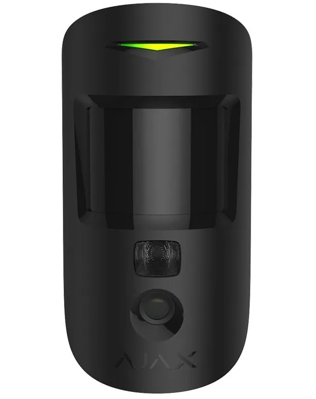 MotionCam black EU Датчик руху з фотокамерою Ajax