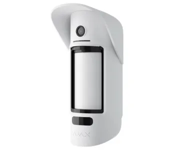 Ajax MotionCam Outdoor white EU руху з фотокамерою Сповіщувач