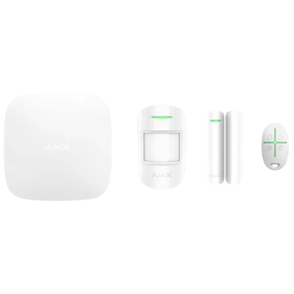 Ajax StarterKit Plus (8EU) UA white Комплект охоронної сигналізації