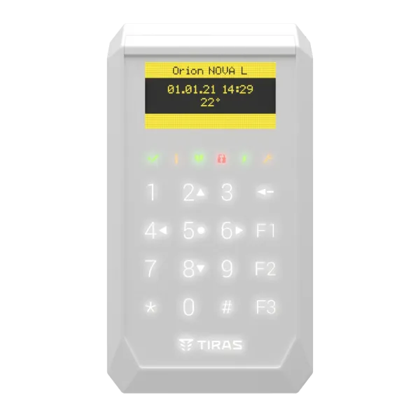 Tiras K-PAD OLED (white) Сенсорна OLED клавіатура Тірас