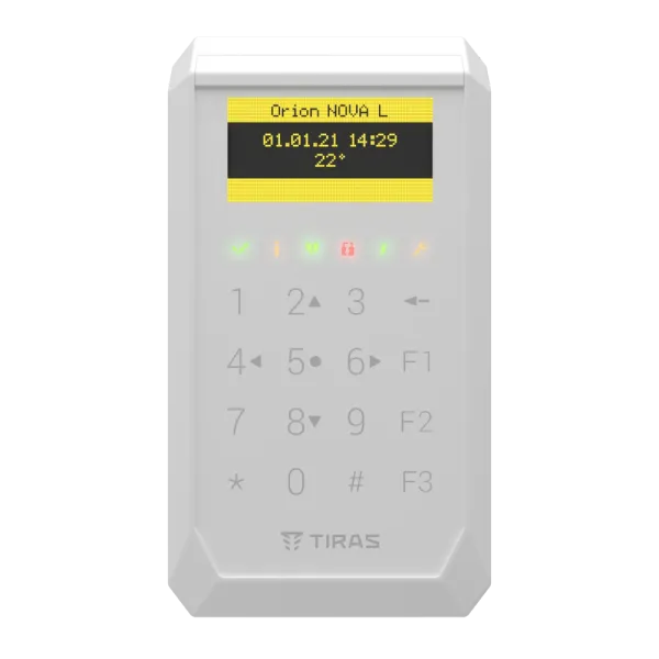 Tiras K-PAD OLED (white) Сенсорна OLED клавіатура Тірас
