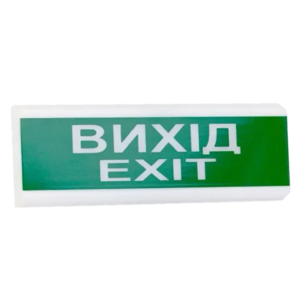 Tiras ОС-6.2 (12/24V) "Вихід/Exit Покажчик світловий Тірас