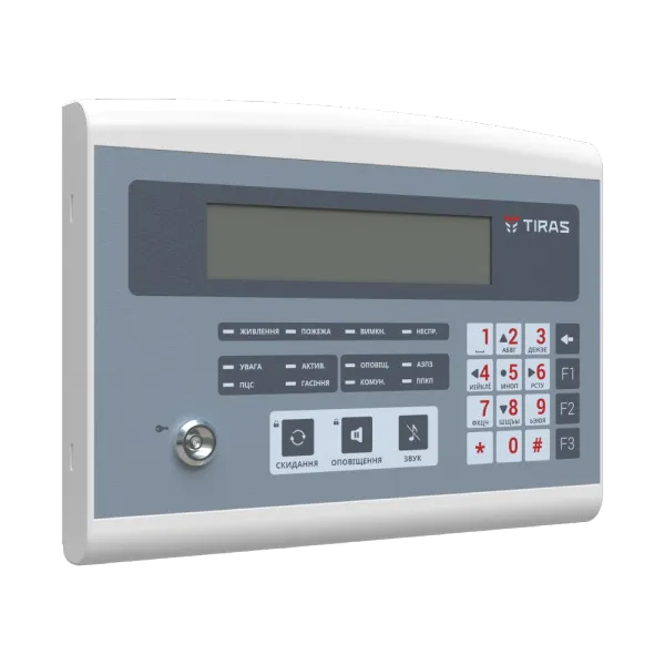 ПКІ "Tiras" Панель керування та індикації Тірас