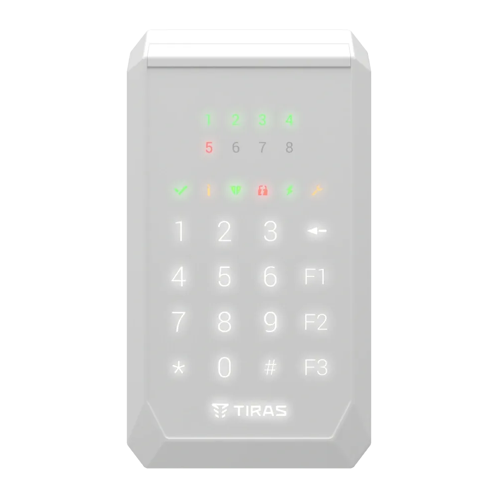Tiras K-PAD8 (white) Клавіатура