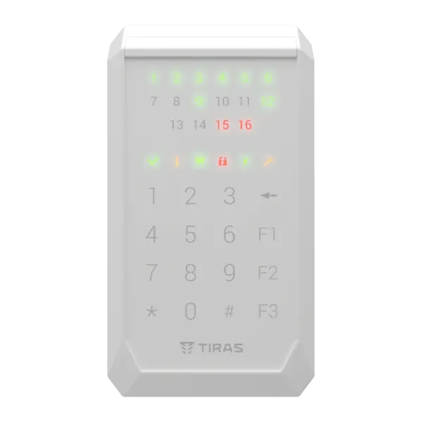 Tiras K-PAD16 (white) Клавіатура Тірас