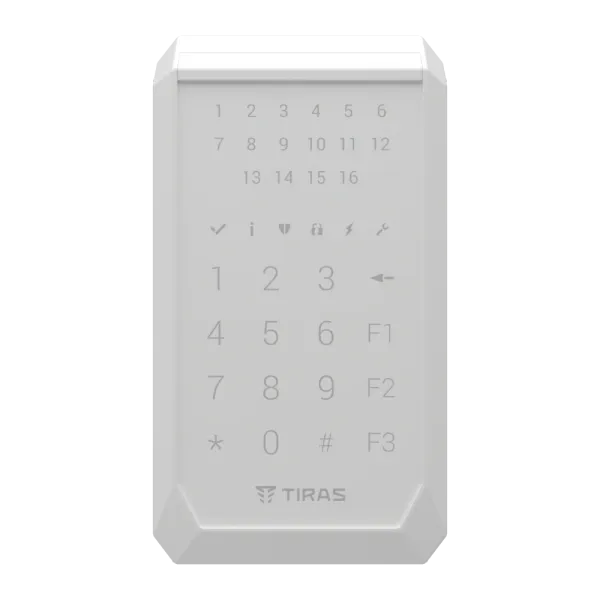 Tiras K-PAD16 (white) Клавіатура Тірас