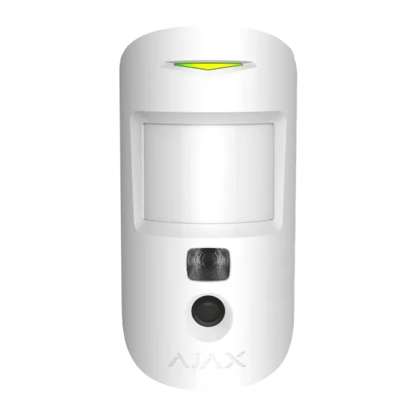 Ajax MotionCam HDR (PhOD) Jeweller white руху з камерою Сповіщувач