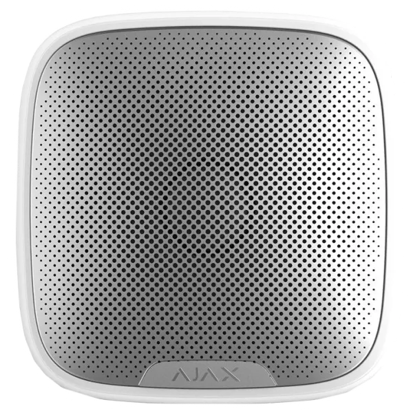Дротова вулична сирена Ajax Superior StreetSiren white Fibra