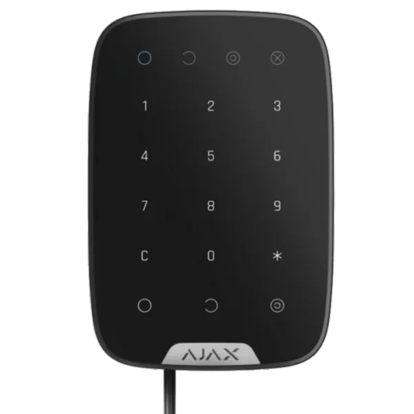 Дротова сенсорна клавіатура Ajax Superior Keypad black Fibra