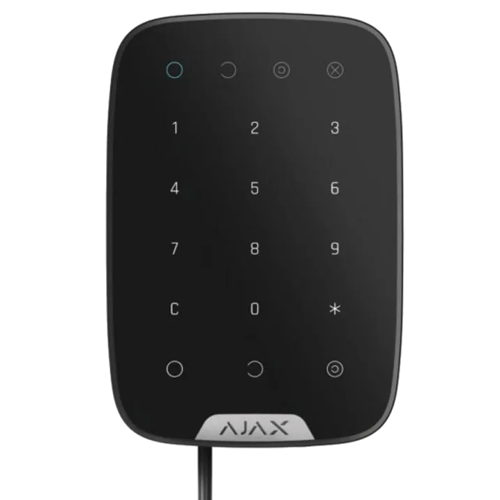 Дротова сенсорна клавіатура Ajax Superior Keypad black Fibra
