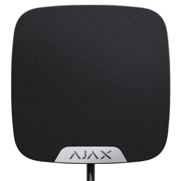 Дротова внутрішня сирена Ajax Superior HomeSiren black Fibra