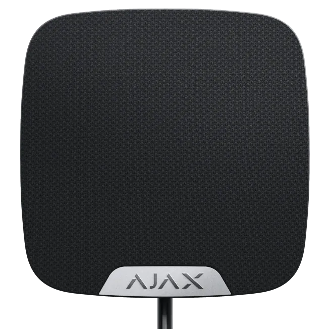 Дротова внутрішня сирена Ajax Superior HomeSiren black Fibra