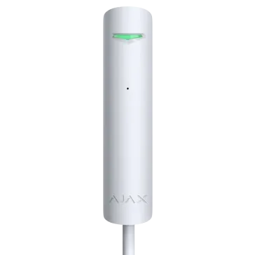 Дротовий оповіщувач розбиття скла Ajax Superior GlassProtect white Fibra