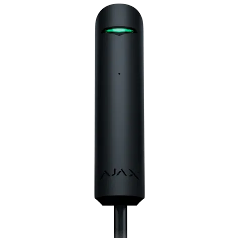 Дротовий оповіщувач розбиття скла Ajax Superior GlassProtect black Fibra