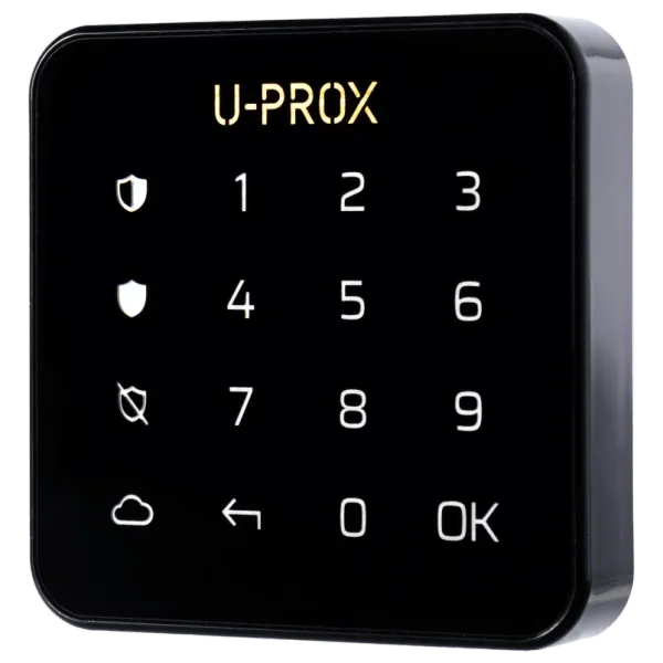 U-Prox Keypad G1 Black Бездротова сенсорна клавіатура для однієї групи