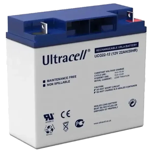 Ultracell UCG22-12 12V/22Ah Акумуляторна батарея