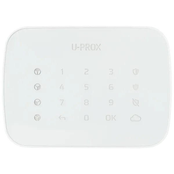 U-Prox Keypad G4 White Бездротова сенсорна клавіатура для чотирьох груп