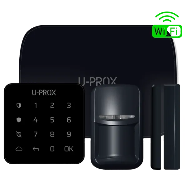 U-Prox MP WiFi kit Black Комплект бездротової охоронної сигналізації