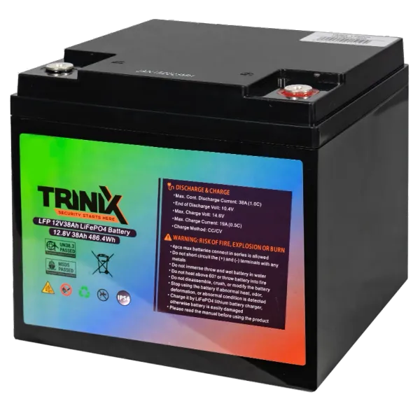 TRINIX LFP 12V38Ah LiFePo4 Акумуляторна батарея