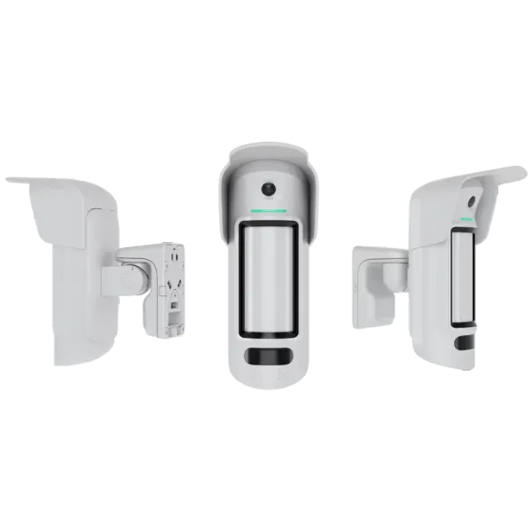 Ajax MotionCam Outdoor HighMount (PhOD) white руху з камерою Сповіщувач