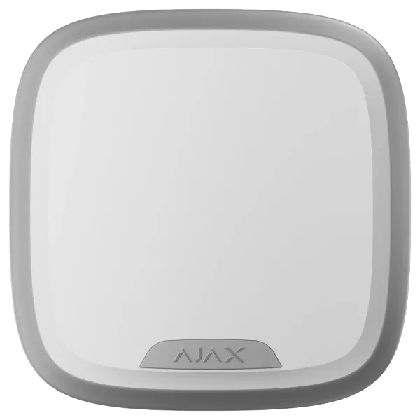 Бездротова вулична сирена Ajax Superior StreetSiren Plus white Jeweller