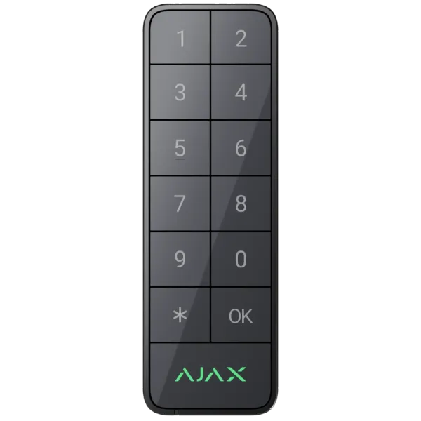 Дротова клавіатура Ajax Superior Keypad Outdoor graphite Fibra