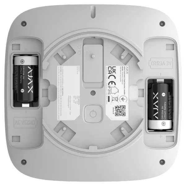 Ajax EN54 FireProtect (Heat/Sounder) white пожежний тепловий зі звуковим оповіщенням Сповіщувач