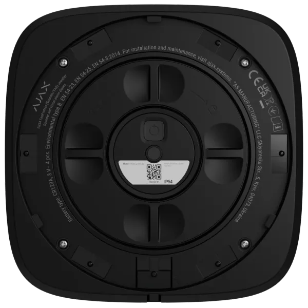 Ajax EN54 FireProtect (Sounder) black пожежний звуковий Сповіщувач