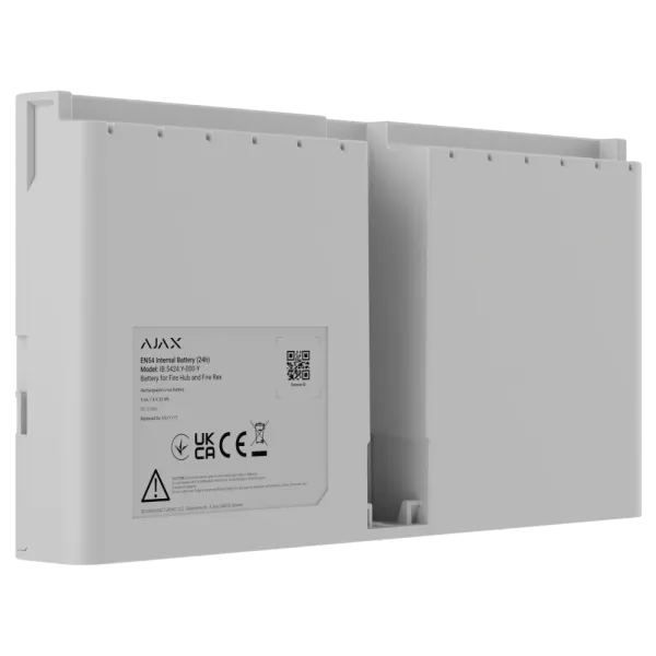 Ajax EN54 Internal Battery (24h) white для Fire Hub і Fire Rex Акумулятор