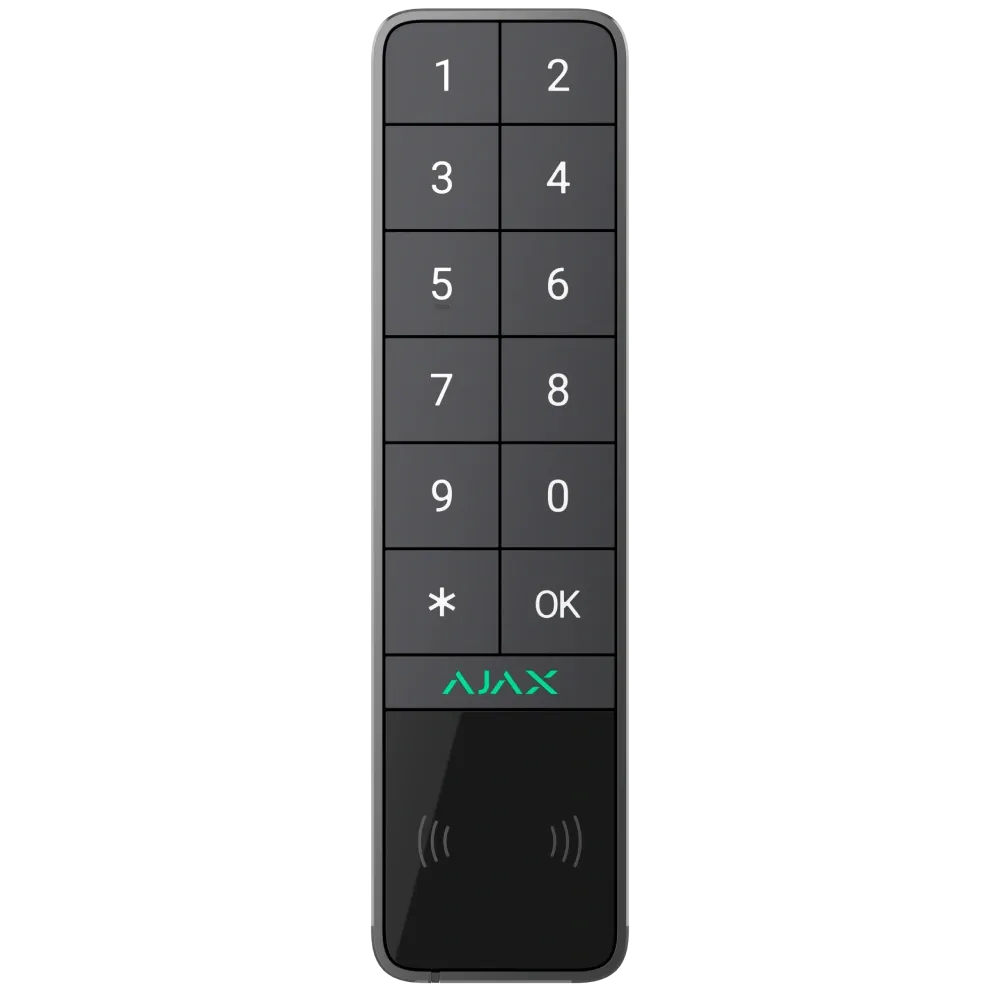 Ajax Keypad Outdoor graphite Бездротова клавіатура