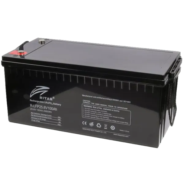Ritar LFP25.6V100AH Акумуляторна батарея з bluetooth
