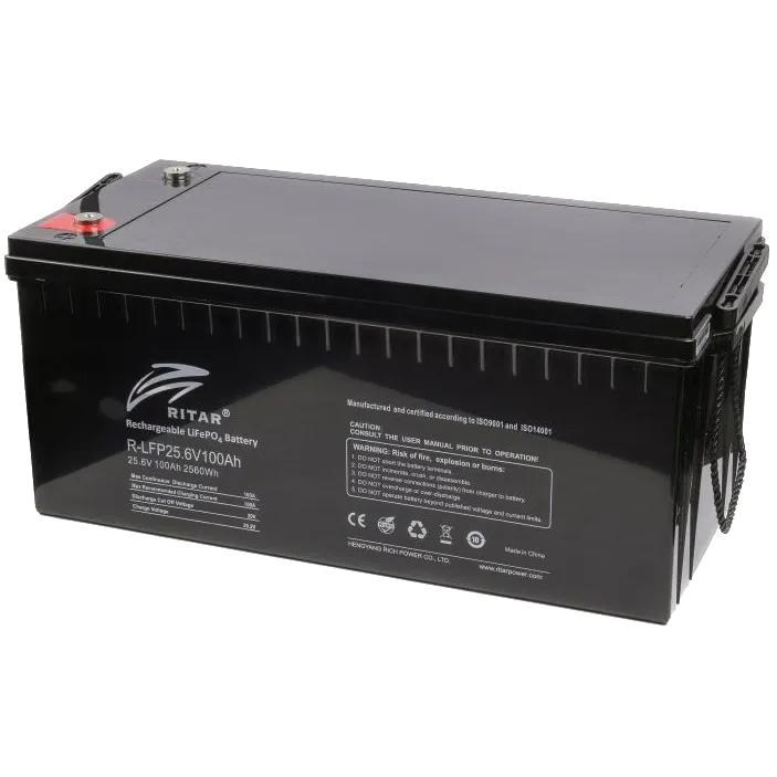 Ritar LFP25.6V100AH Акумуляторна батарея з bluetooth