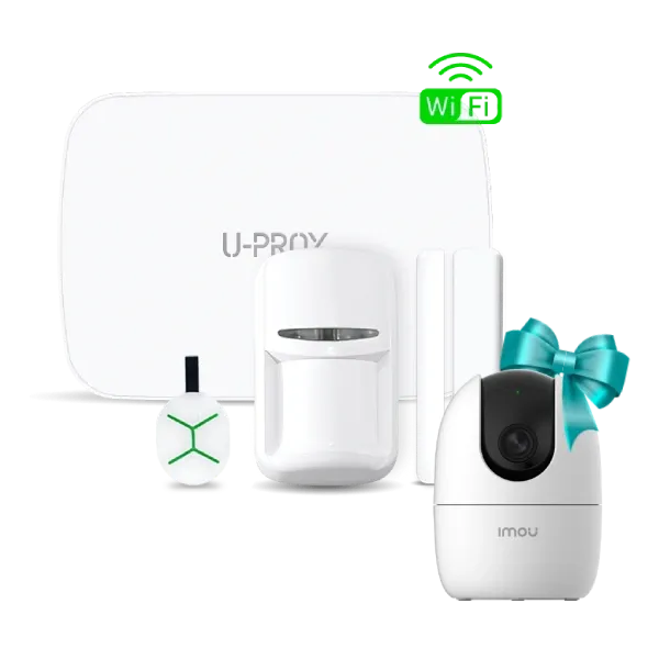 + IPC-K2EP-3H3W в подарунок Комплект U-Prox MPX L KF kit White