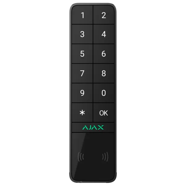 Ajax KeyPad Outdoor Jeweller (8EU) ASP black Бездротова клавіатура